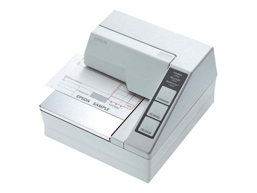 Epson TM-U295- 272, Dot Matrix Slip Printer, Serial, Cool White, Requires Power Supply (C31C163272)
