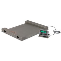 Detecto RW-500 Run-a-Weigh Portable Floor Scales,500 lb x 0.5 lb - RW-500