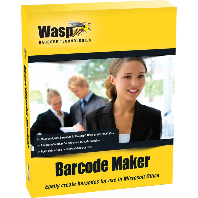 Wasp Barcode Maker Software (1D Barcode Generator for Word & Excel)