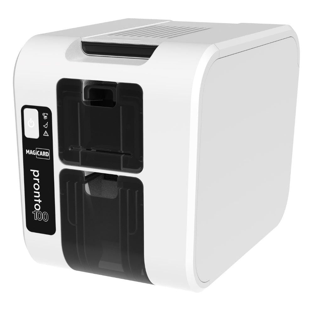 Magicard Pronto 100 Single Sided Printer, Clix Remote User Management, Digital Shredding. USB and Ethernet Interfaces, 50 Card Hopper, 3 Yr...
