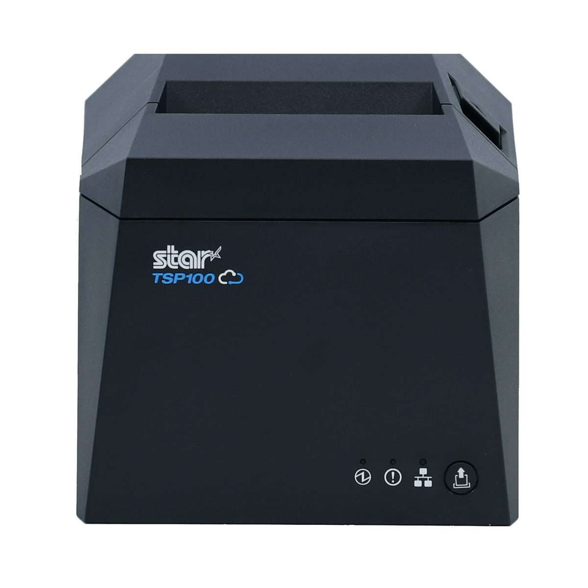 Star Micronics TSP143IV Thermal Receipt Printer with USB-C and Ethernet (39473010, Black) - official Star Micronics product image