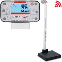 Detecto APEX-C Physician Scale With Mechanical Height Rod with WiFi / Bluetooth 600 x 0.2 lb - APEX-C