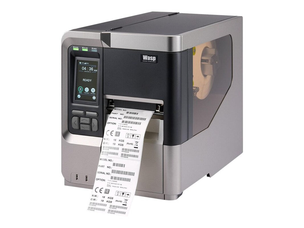 Wasp WPL618 Industrial Barcode Printer 203DPI
