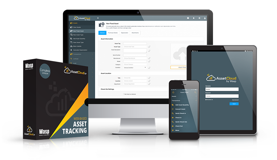Wasp, AssetCloud Basic, Complete Tracking System