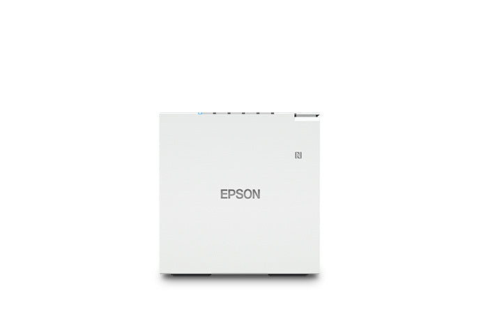 Epson TM-M30III, Thermal Receipt Printer, Autocutter, Bluetooth, Wi-Fi, USB, and Ethernet, White, Energy Star (C31CK50021) - official Epson product image