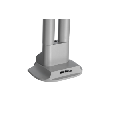 HAT Design Works, Snap On Charging Cap for Dual E2, Silver