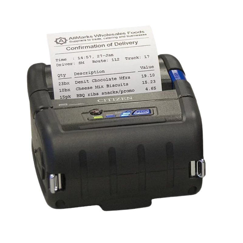 Citizen Mobile Ptr CMP-30 Type II - Label SER & USB std & iOS BT ESC/POS* & CPCL* (CMP-30IIBTIUCL)