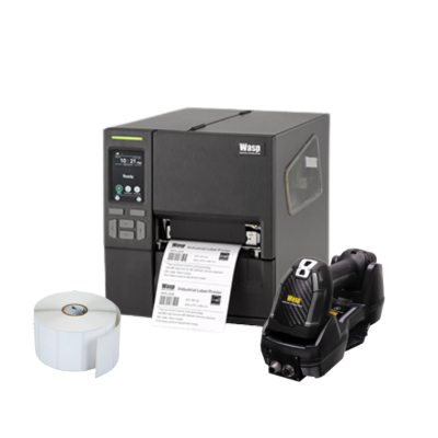 Wasp, Industrial Bluetooth Shipping Station Bundle – WPL408+WWS752