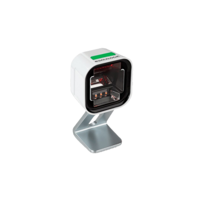 Datalogic Magellan 1500i White Std Configuration 2D Riser Stand with Magnetic Base USB A Cable