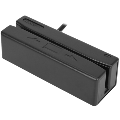 Unitech, MSR, MSR 246, T1-2-3, USB, Keyboard Wedge Emulation, Black