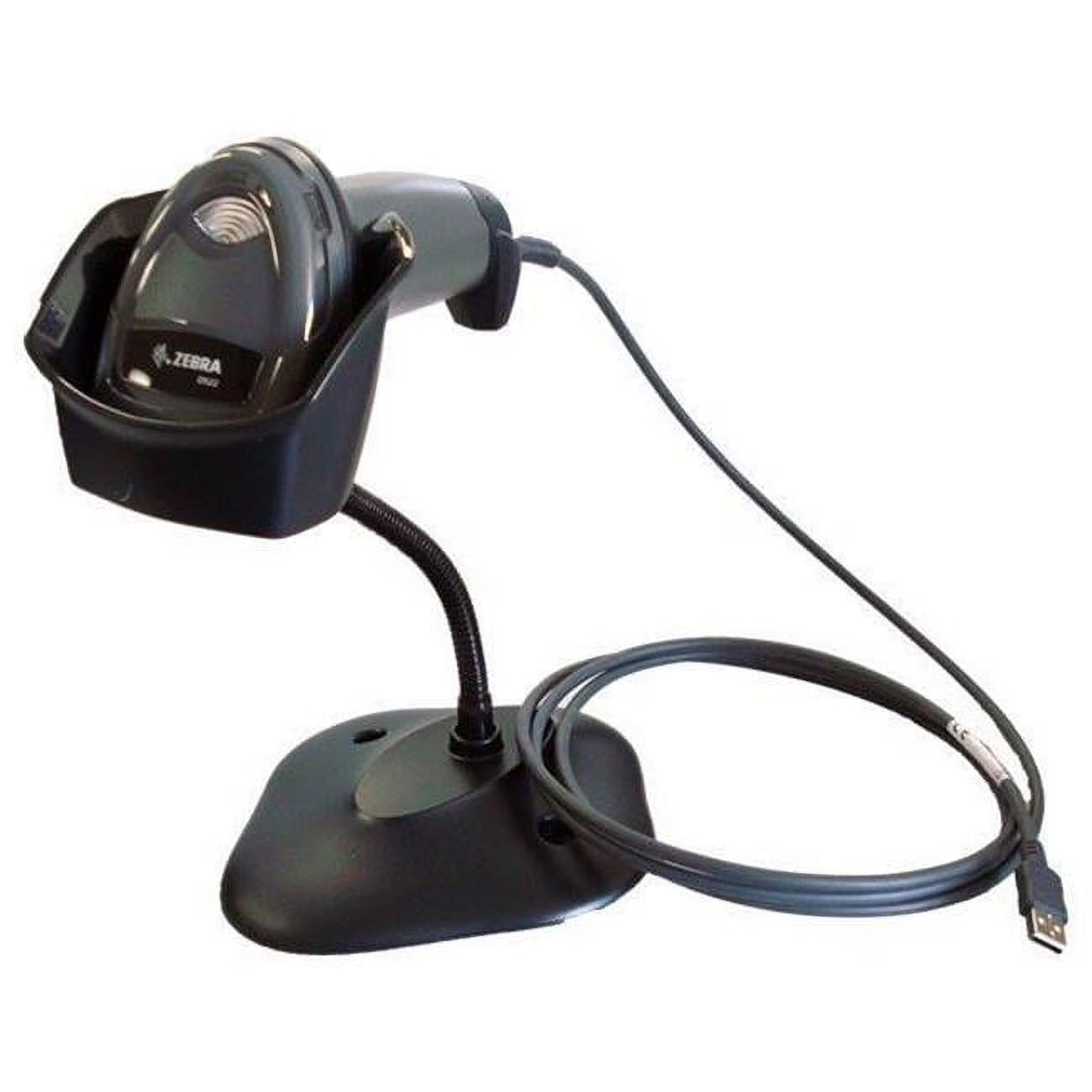 Zebra, DS2208-SR, 2D USB Barcode Scanner, Cable and Stand Included