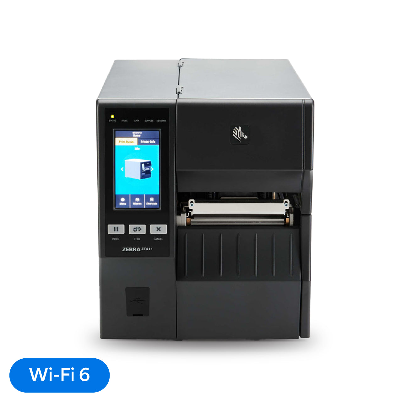 Zebra ZT411 RFID Industrial Label Printer – 4" Thermal Transfer, 300 DPI, Usb/ethernet/bluetooth