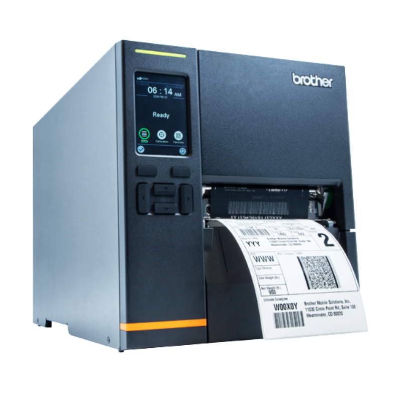 Brother Mobile 4.7" Titan Industrial Thermal Transfer Printer, 203DPI, Serial, USB, Ethernet - TJ4010TN
