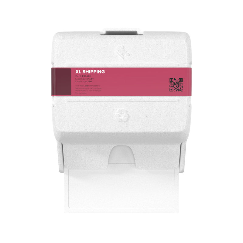 Zebra ZSB 4X6" Shipping Labels 9 Cartridges (ZSB-LC1)
