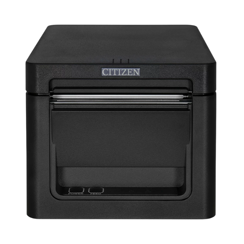 Citizen CT-E651 Front-Exit Thermal POS Printer, USB and Bluetooth, White