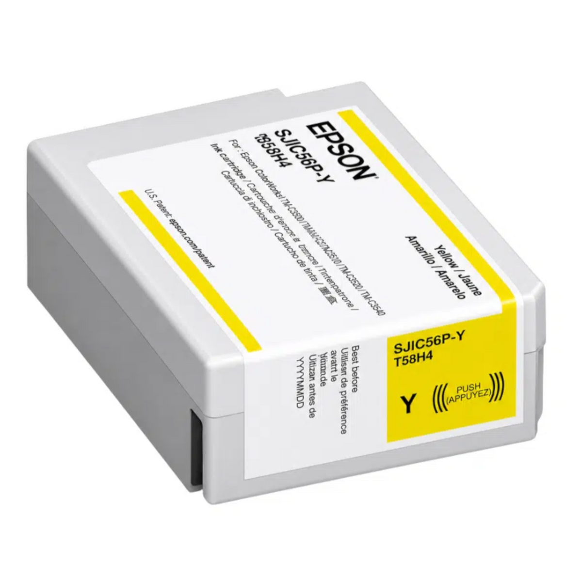 Epson C13T58H420 SJIC56P Yellow Ink Cartridge – ColorWorks CW-D3800
