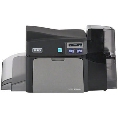 HID Fargo DTC4250E Printer, Dual Sided, Ethernet and USB, Print Server, Three Year Warranty. - 052100
