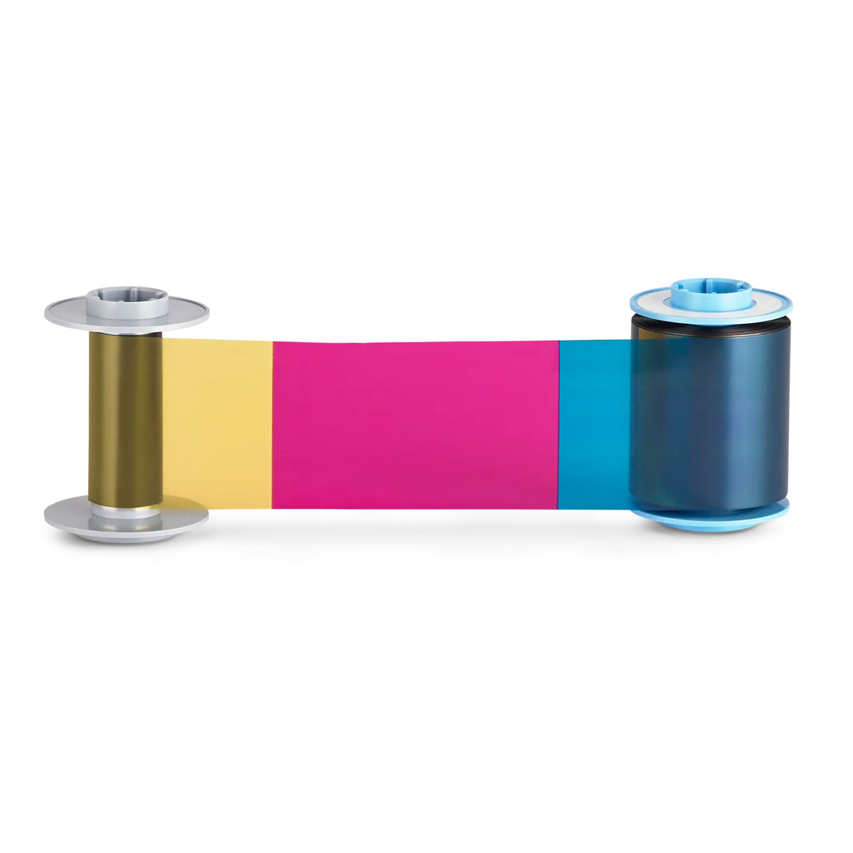 HID Fargo Fargo, HDP6600 Ymck 750 Images Full Color Ribbon with Black Resin Panel - 084921