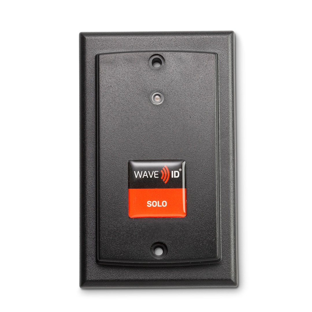 rfideas WAVE ID Solo Keystroke HID Prox Surface Mount Black USB Reader RDR-60W1AKU (RDR-60W1AKU)