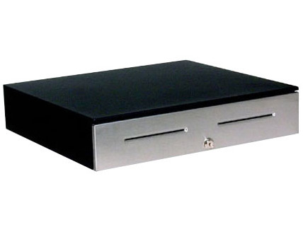 APG Series 4000 USB Cash Drawer 18" x 16.7" – Stainless Steel Front, HID Interface