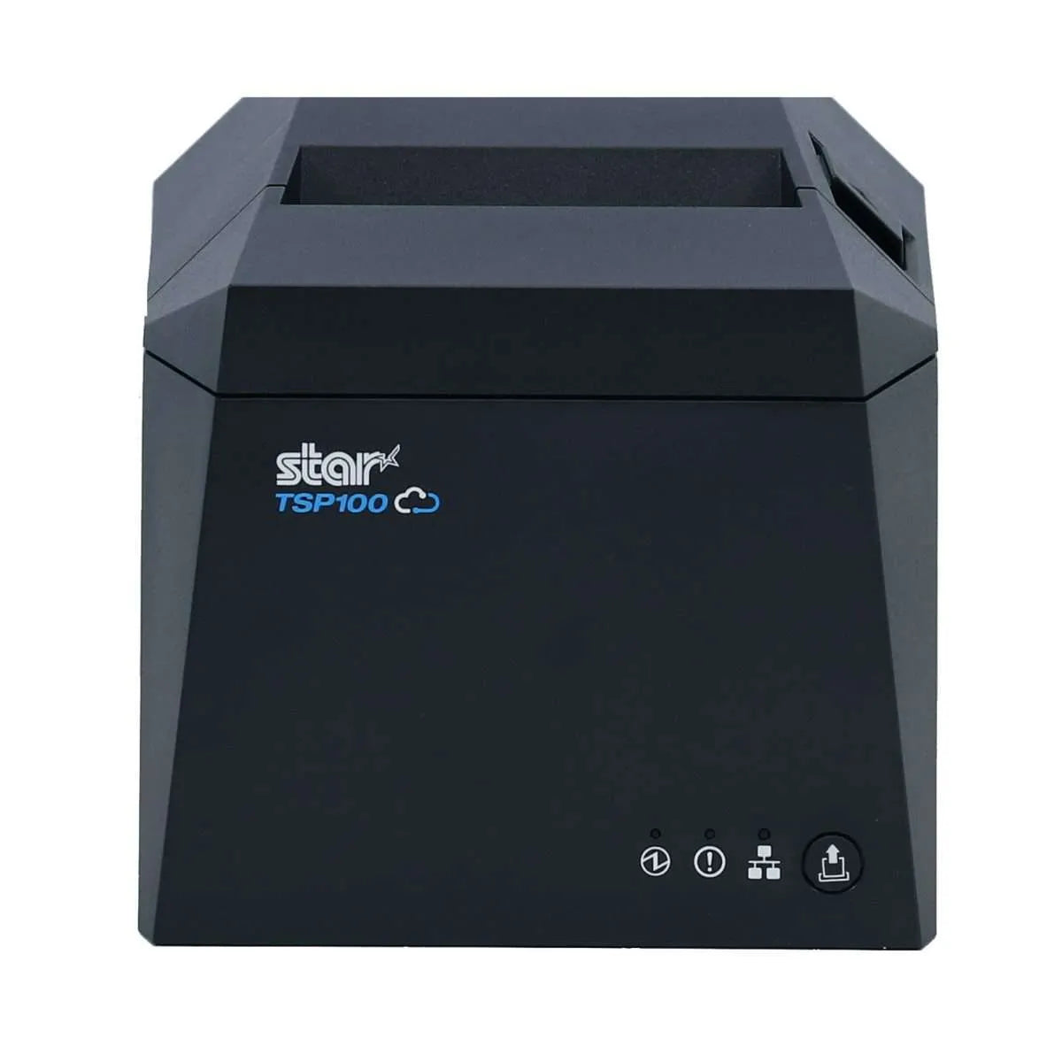 Star Micronics TSP143IVUE SK Linerless Sticky Thermal Printer, USB-C & Ethernet, Gray, 37952430