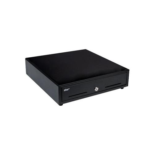 Star Micronics Cash Drawer CD3-1313BK45-S2CASH Drawer Black 13WX13D Printer Driven 4BILL-5COIN 2 Media Slots Cable Included