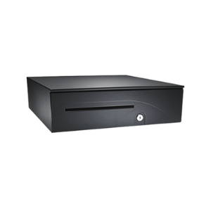APG Series 100 Cash Drawer, Black Front, 16x16.8, 5 Bill x 5 Coin, Coin Roll Storage, USB Pro