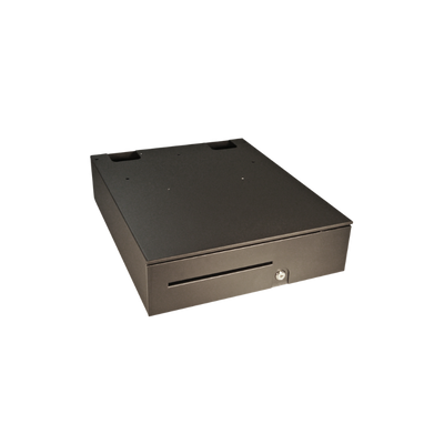 APG Series 100 Cash Drawer (Adjustable Media Slot, 320 MultiPRO Interface and 16 Inch x 19.5 Inch) - Color: Black