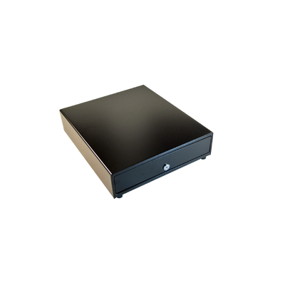 APG, Series 100, Cash Drawer, Printer Driven, Black, 16x16, 5 Bill 5 Coin