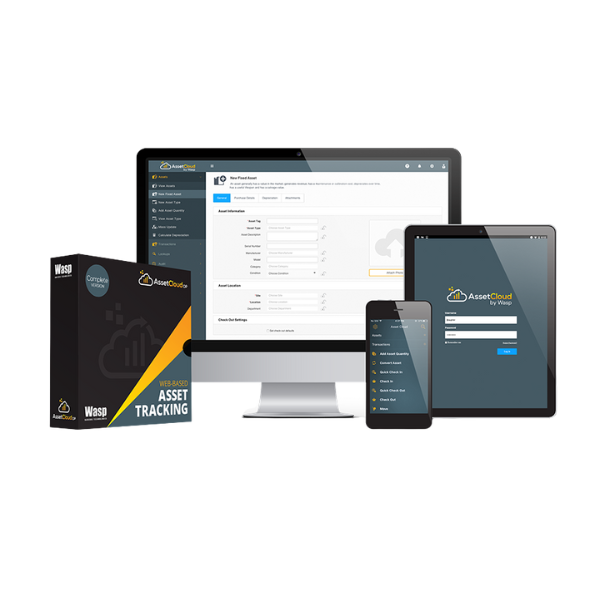 Wasp AssetCloudOP Basic - 1 User w/ WWS650 & Asset Tags ('633809006326)