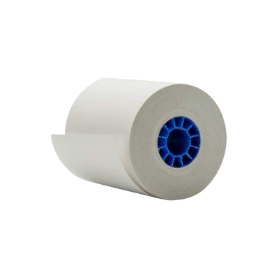 Thermal Receipt Paper, 12 Rolls/Case, 80MM Width, 230 FT Length, Blue