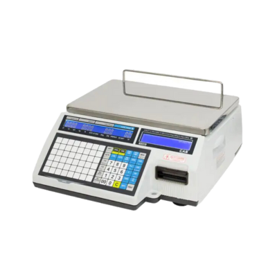 CAS CL5500B-30NE 30 lb Retail Label Printing Scale with Ethernet