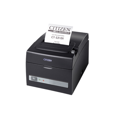 Citizen, CT-S310ii Series, CT-S310II-U-BK, Thermal Receipt Printer, Black - USB/Serial
