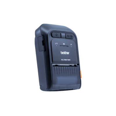 Brother RuggedJet Go-2" Mobile Receipt Printer w/ USB Bluetooth WiFi NFC Pairing - Includes 2 Year Premier Warranty Li-ion Battery Wall Charger & Belt (RJ2055WB)