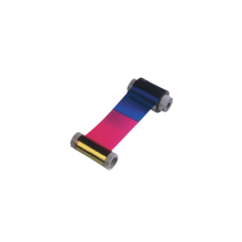 HID Fargo, Consumables, Premium Black With Cleaning Roller Cartridge Ribbon, DTC1000/DTC1000m/DTC4000 Compatible, 1000 Images, Priced Per Roll