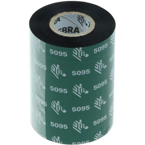 Zebra 05095GS11007 5095 Resin Ribbon 4.3" x 244' (110mm x 74m) – 12/Case