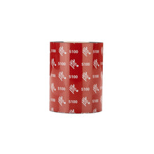Zebra, Zebra, Consumables, 5100 Resin Ribbon, 83MM, 3.27" X 1476', 1" CORE, 6 Rolls PER CASE - official Zebra product image