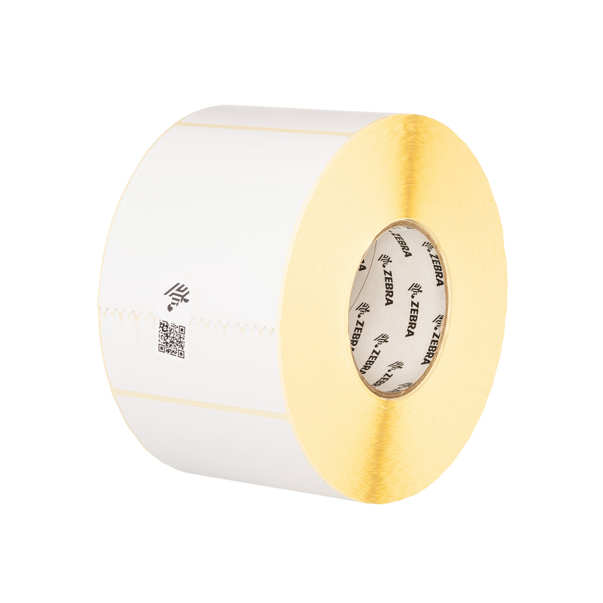 Zebra Z-Perform 2000D Direct Thermal Standard Coated Label-3" Core 8" OD - official Zebra product image