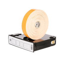 Zebra Orange HC100 and ZD510 Z-BAND Fun PolyPropylene Wristband Cartridge, Direct Thermal, 1" x 10", Perforated, 350 Wristbands per Cart - 10012713-6K