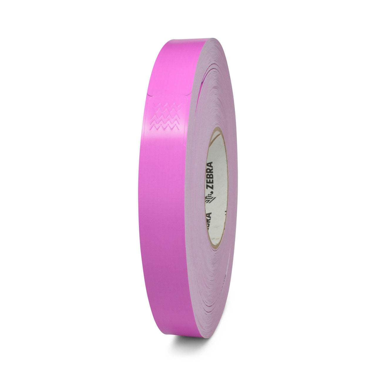 Zebra Purple Z-BAND Fun PolyPropylene Wristband, Direct Thermal, 1" x 10", 3" Core, 8" OD - 10012714-7