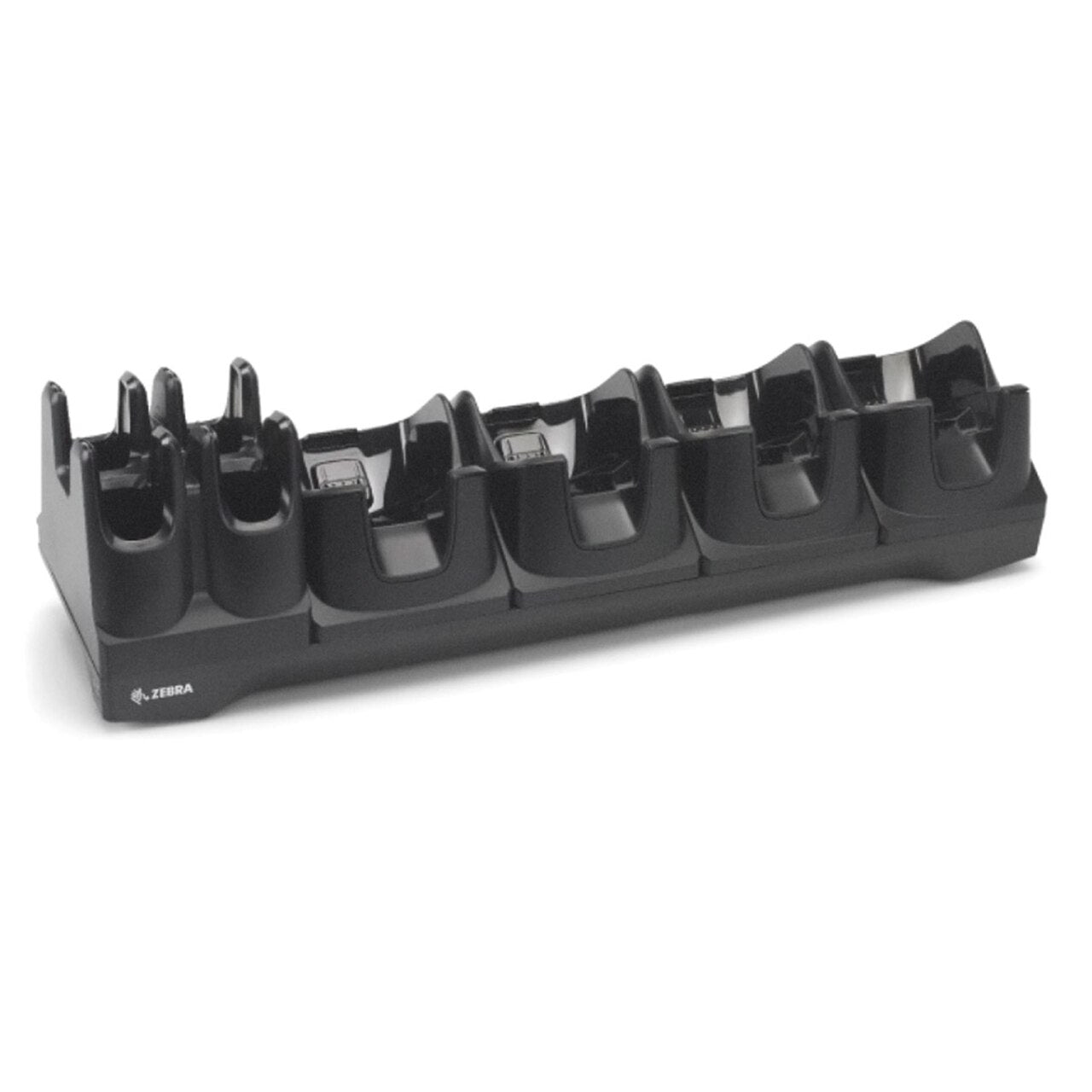Zebra Evm/emc, TC8000 5 Slot Charge Only Sharecradle With 4 Slot Battery Charger, Charges 4 Devices And 4 Spare Batteries, Requires Power Supply Pwr-
