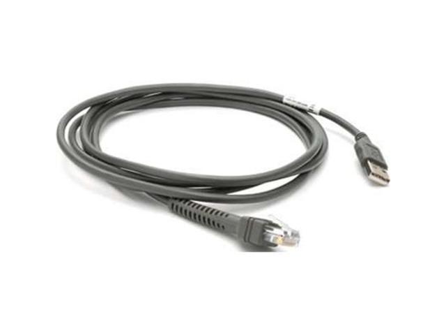 Zebra Evm/dcs, Cable, Shielded Usb: Series A Connector, 7 Foot Straight, Bc 1.2
