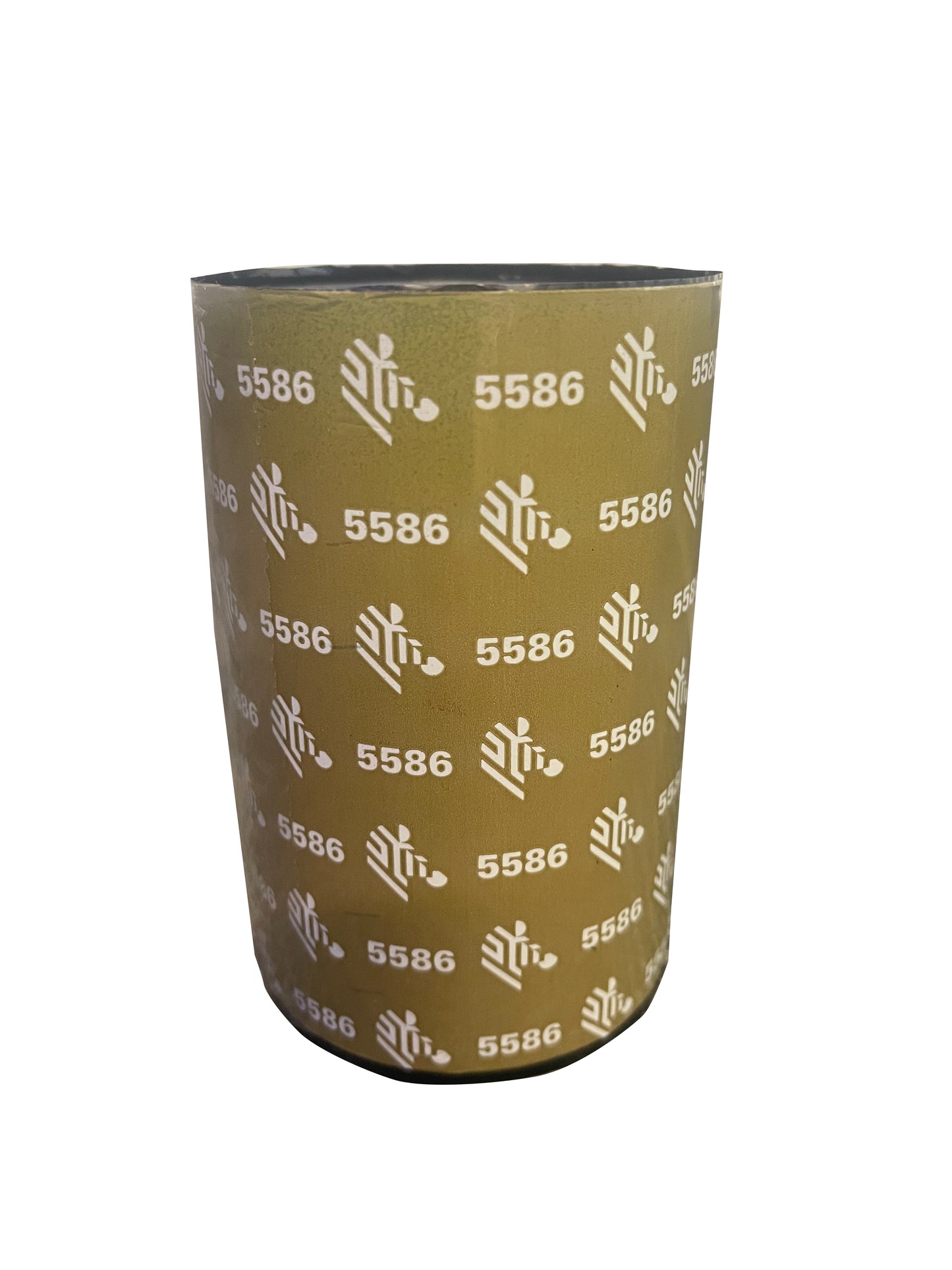 Zebra 05586BK11045 5586 Wax/Resin Thermal Transfer Ribbon – 4.33" x 1476', 1" Core, Black, 6/Case