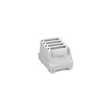 Zebra Evm/emc, Hc20/hc50 Healthcare White 4-slot Battery Charger, Charges Up To Four Li-ion Batteries, Requires Power Supply, Dc Cable, And Ac Line C