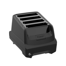 Zebra Evm/emc, Tc22/tc27 4-slot Battery Charger, Requires Power Supply (pwr-bga12v50w0ww), Dc Cable (cbl-dc-388a1-01), And Ac Cord (23844-00-00r)