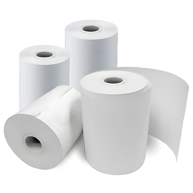 3 1/8" x 90' Thermal Receipt Paper Rolls – Phenol Free, 80mm, 72 Rolls/Case