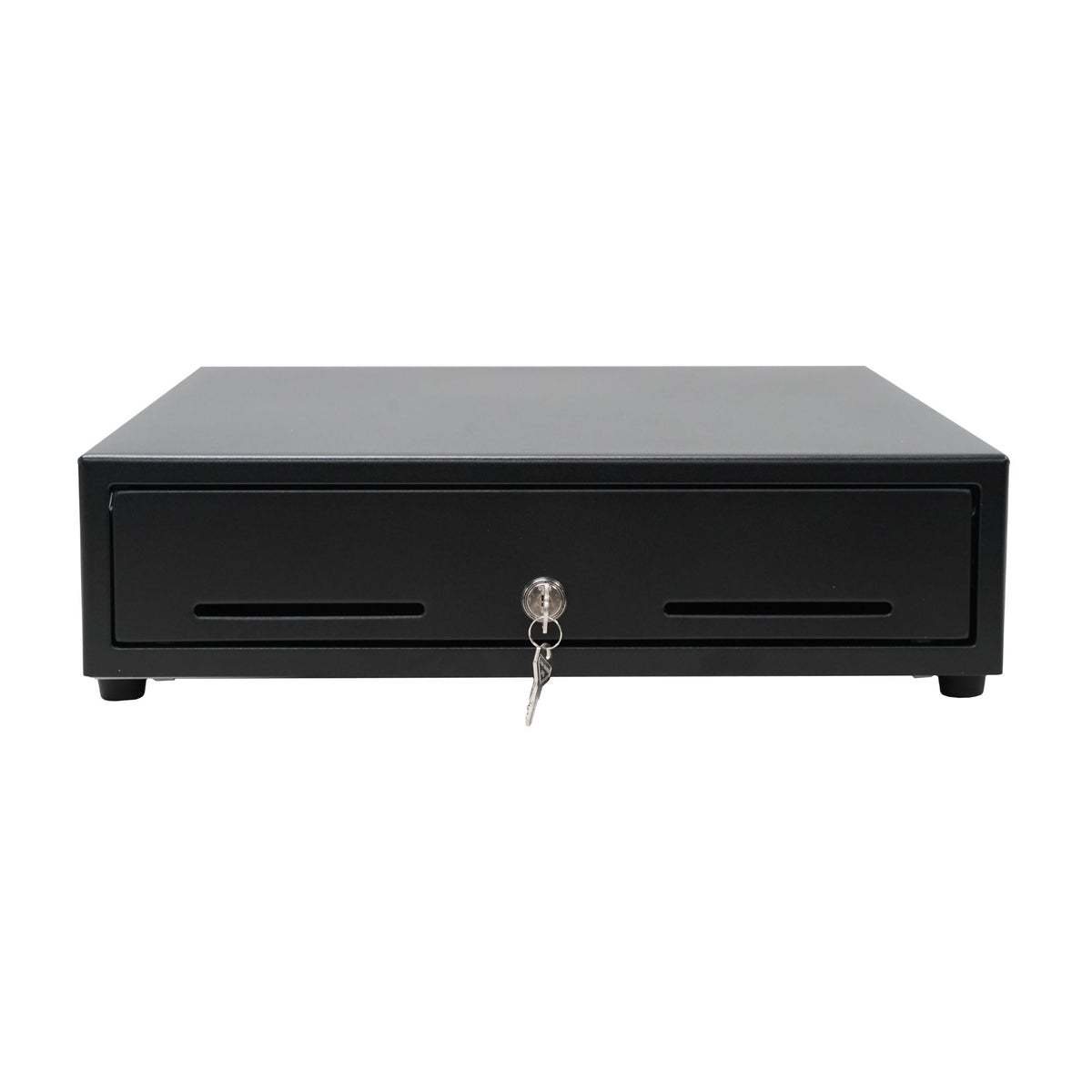 Star Micronics Cash Drawer, CD5-1617BK58-DU-S2, Max Cash Drawer, Black, 16WX17D, Dual USB or Printer Driven, 5BILL-8COIN, Dual Media Slots, CD1... - official Star Micronics product image