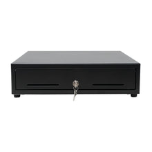 Star Micronics Cash Drawer, CD5-1617BK48-S2, Max Cash Drawer, Black, 16WX17D, Printer Driven, 4BILL-8COIN for Canada, Dual Media Slots, CD1 Cable... - official Star Micronics product image