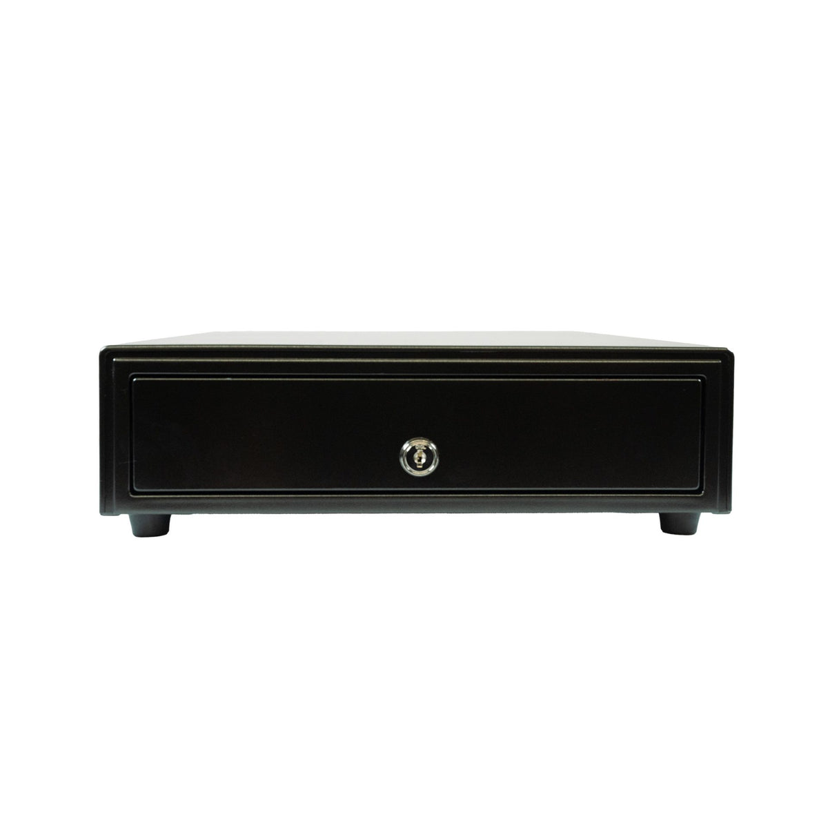 Star Micronics Cash Drawer, CD5-1316BK44, Max Cash Drawer, Black, 13WX16D, Printer Driven, 4BILL-4COIN, CD1 Cable Included - official Star Micronics product image