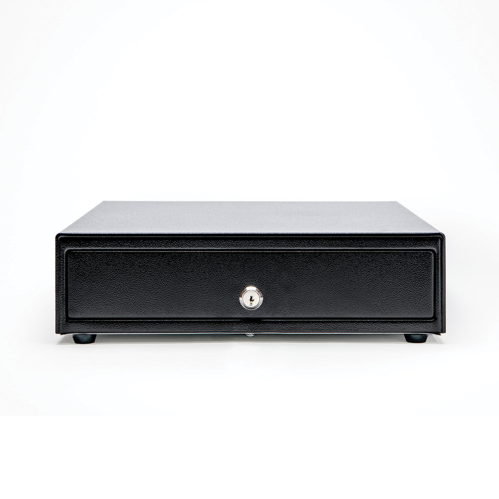Star Micronics CD4-1416BK48 Cash Drawer, 14" x 16", 4 Bill / 8 Coin, Black (37968020) - official Star Micronics product image